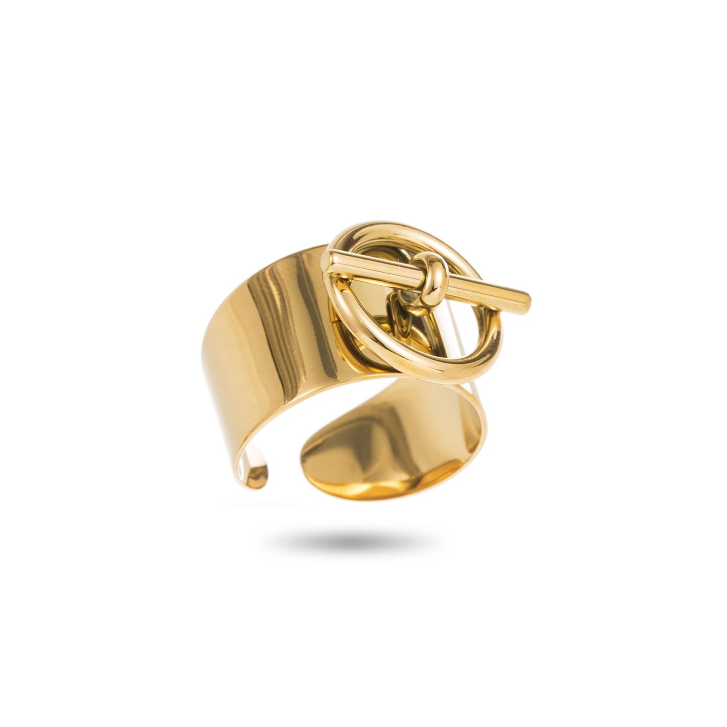 Bague Jonc Fermoir Cabillot - 42 roses