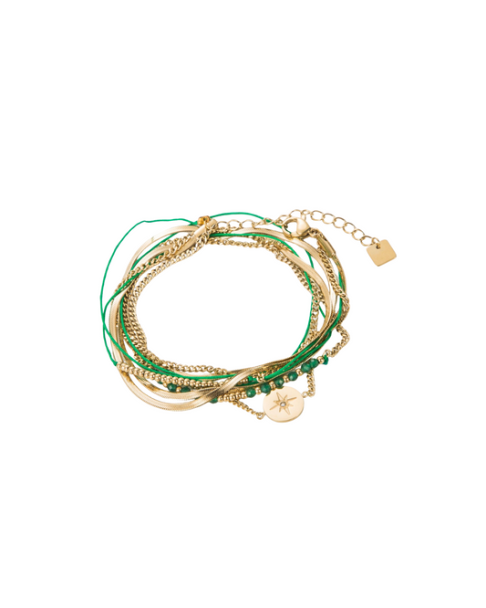 Bracelet Multi-Rang Pendentif Etoile