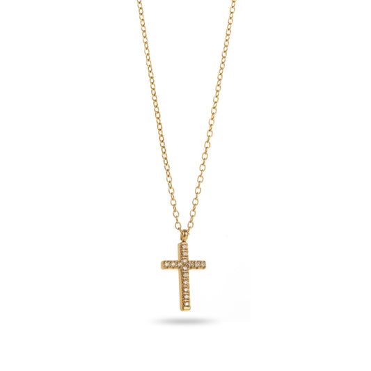 Collier CROIX - 42 roses